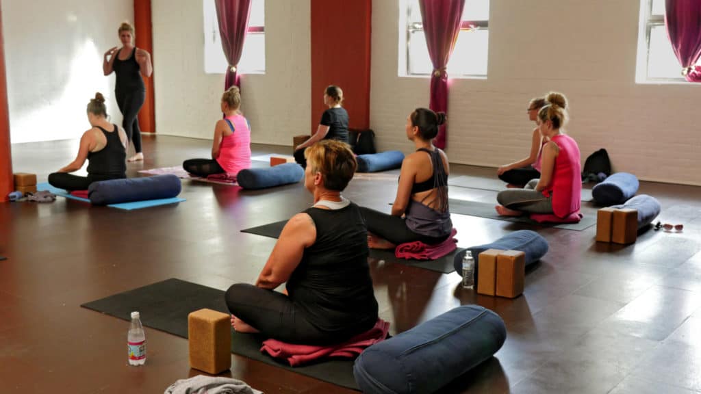 Women at Yoga